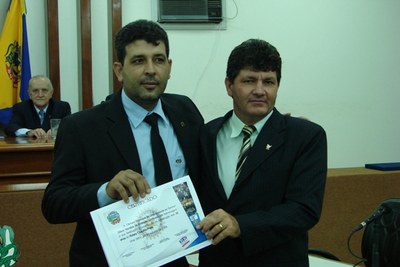 Rotaryano Gilson e Ver. Paulo Arara