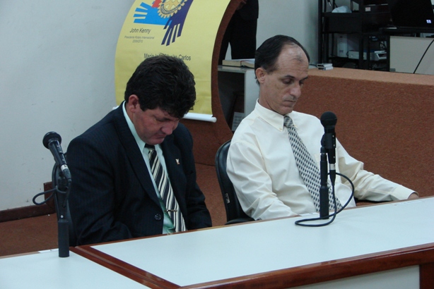 Vereadores Paulo Arara e Dr. Ilton Campos
