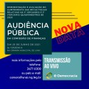 AUDIÊNCIA PÚBLICA (NOVA DATA)