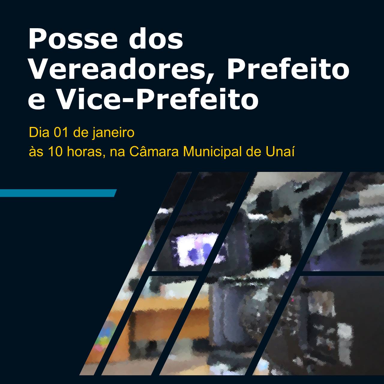 CERIMÔNIA POSSE DOS VEREADORES, PREFEITO E VICE-PREFEITO