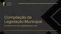 COMPILAÇÃO DA LEGISLAÇÃO MUNICIPAL