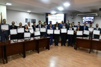 DIPLOMADOS OS VEREADORES, PREFEITO E VICE-PREFEITO ELEITOS