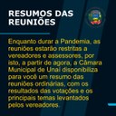 RESUMOS DAS REUNIÕES