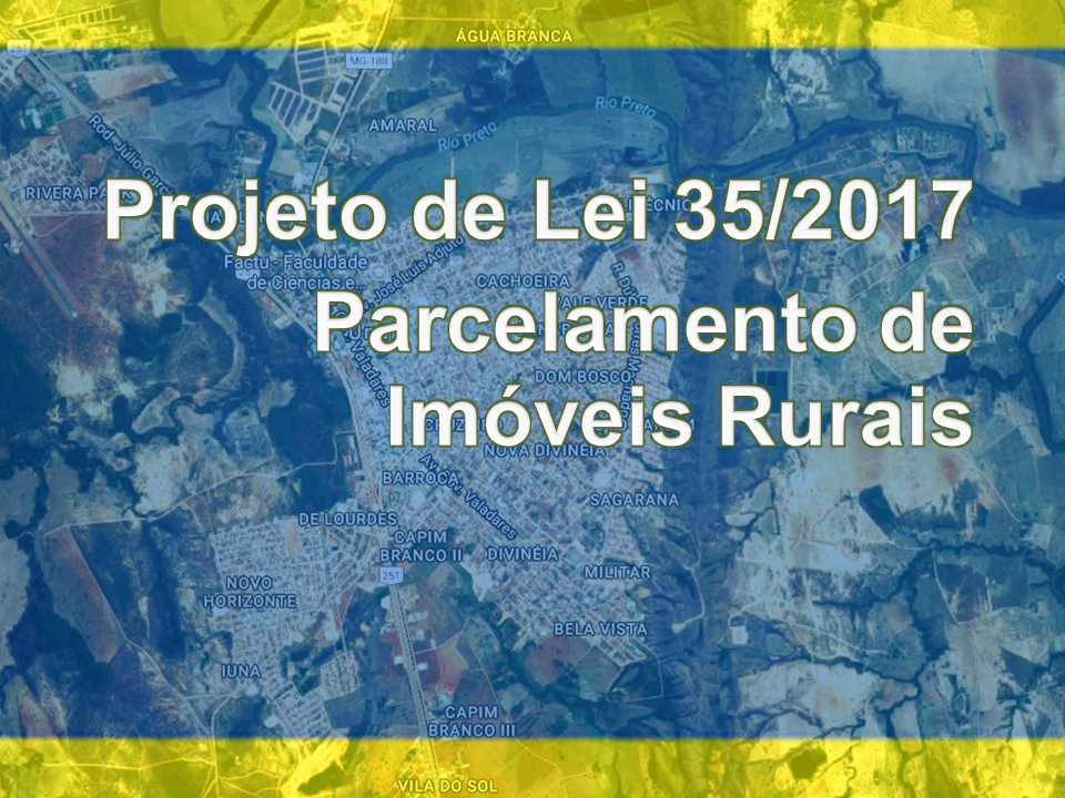 Projeto de Lei n.º 35/2017