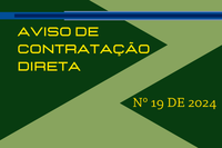 CÂMARA MUNICIPAL DE UNAÍ PUBLICA AVISO DE CONTRATAÇÃO DIRETA  Nº 19 DE 2024 