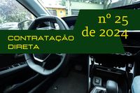 CÂMARA MUNICIPAL DE UNAÍ PUBLICA AVISO DE CONTRATAÇÃO DIRETA  Nº 25 DE 2024 