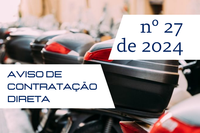 CÂMARA MUNICIPAL DE UNAÍ PUBLICA AVISO DE CONTRATAÇÃO DIRETA  Nº 27 DE 2024 