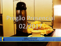 Publicado Pregão Presencial 02/2017 - Lanche